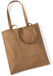 Westford Mill Bevásárló táska Westford Mill Bag for Life - Long Handles - Egy méret, Karamell