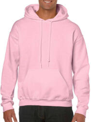 Gildan Uniszex Pulóver Kapucnis Hosszú ujjú Gildan Heavy Blend? Hooded Sweat - L, Világos rózsaszín (pink)