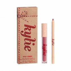 Kylie Cosmetics Machaj Buze Holiday Collection Matte Liquid Lip Kit Nude O'Deer Set Machiaj 4.25 g