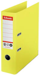 Esselte Biblioraft Esselte No. 1 Power Recycled, carton cu amprenta CO2 neutra, A4, 75 mm, galben (ES-627566) - pcone