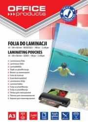 Office Products Folie de laminat Folie pentru laminare, A3 80 microni 100buc/top Office Products (OF-20325615-90) - pcone