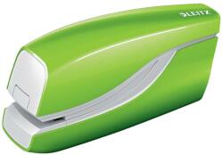 Leitz Capsator electric LEITZ WOW NeXXt Series, cu baterii, 10 coli, 1000 capse e1 incluse, verde (L-55661054)