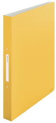 Leitz Caiet mecanic LEITZ Cosy, PP, A4, mecanism 2 RR, inel 25 mm, coperta moale, galben chihlimbar (L-42380019)