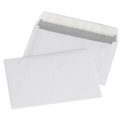 Office Products Plic C6 (114x162mm), lipire siliconica, 1000 buc/cutie, Office Products - alb (OF-15223119-14) - pcone