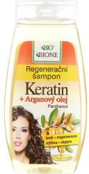 Bione Cosmetics Șampon regenerant - Bione Cosmetics Keratin + Argan Oil Regenerative Shampoo With Panthenol 260 ml