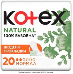 Kotex Absorbante de zi, 20 buc - Kotex Natural Normal 20 buc