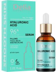 Delia Cosmetics Ser cu acid hialuronic pentru față, gât și decolteu - Delia Hyaluronic Acid Serum 30 ml