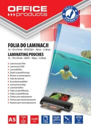 Office Products Folie de laminat Folie pentru laminare, A5 80 microni 100buc/top Office Products (OF-20325215-90) - pcone