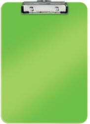Leitz Clipboard LEITZ WOW, simplu, PS, A4, 100 coli, verde (L-39710054) - pcone
