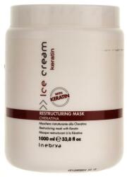 Inebrya Mască regenerantă pentru păr - Inebrya Ice Cream Keratin Restructuring Mask 500 ml