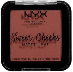 NYX Professional Makeup Fard de obraz - NYX Professional Makeup Sweet Cheeks Matte Blush 09 - So Taupe