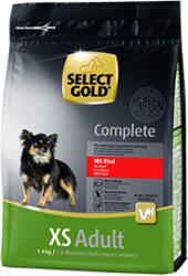 SELECT GOLD Complete kutya szárazeledel XS adult marha 1kg