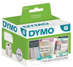 DYMO Etikett, LW nyomtatóhoz, eltávolítható, 32x57 mm, 1000 db etikett (S0722540)