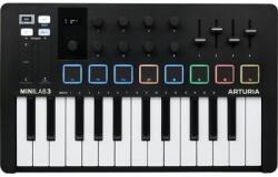Arturia MiniLab 3 Black USB MIDI kontroller billentyűzet