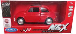 Welly Метална кола с отварящи се врати Фиат Нуова Nuova fiat 500 Welly