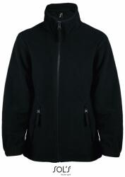 SOL'S Gyerek fleece pulóver North - Fekete | 10 éves (130/140) (SOLS-00589-1000123578)