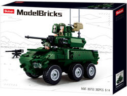 Sluban Model Bricks - Army 6x6 IFV építőjáték készlet (M38-B0753)