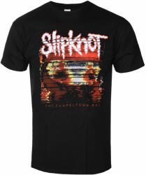 ROCK OFF Tricou pentru bărbați Slipknot - Chapeltown Rag Glitch - Negru - ROCK OFF - SKTS77MB