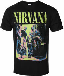 ROCK OFF Tricou pentru bărbați Nirvana - Kings Of The Street - Negru - ROCK OFF - NIRVTS29MB