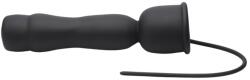 Trinity Vibes - 2in1 dilator és makkvibrátor (fekete) - sexshopcenter