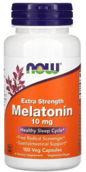 NOW Melatonin (Melatonina) Extra Strength 10 mg, Now Foods, 100 capsule