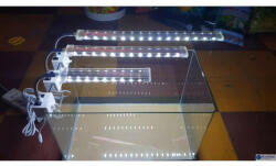 XiLong LED-D40 csíptetős 42, 5 cm hosszú 10 w/~800lm világítás 50-60 cm akváriumra