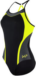 Michael Phelps Costum de baie de damă michael phelps kuta black/bright yellow 32 Costum de baie dama