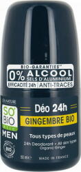 SO’BiO étic Gyömbér MEN Deo Roll-on - 50 ml
