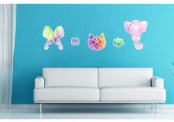 4 Decor Sticker Zentangle Style (pachet) Decoratiune camera copii