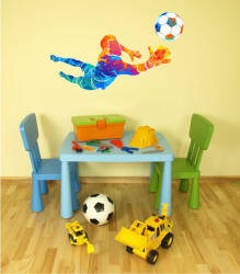 4 Decor Sticker - Fotbalist colorat