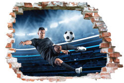 4 Decor Sticker cu efect 3D - Fotbalist
