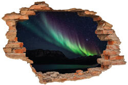 4 Decor Sticker cu efect 3D - Aurora boreala