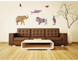4 Decor Sticker Abstract animale 2