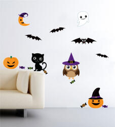 4 Decor Sticker Friendly Halloween