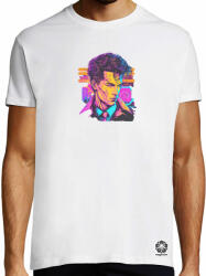 Magnolion Retró hullám Johnny Mnemonic v2 póló