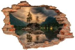 4 Decor Sticker cu efect 3D - Insula mica
