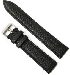  Curea de ceas Neagra din Piele Naturala 18mm, 20mm, 22mm GR205 (GR205)