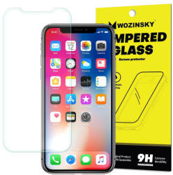 Hurtel Wozinsky edzett üveg 9H Képernyővédő fólia iPhone XS / X (csomagolás - boríték) kijelzőfólia üvegfólia tempered glass