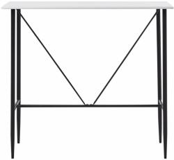 Masă de bar, alb, 120 x 60 x 110 cm, MDF (281547)
