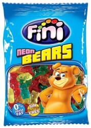 Fini Neon Bears Gluténmentes Vegyes Gyümölcs Ízű Gumicukor 75g