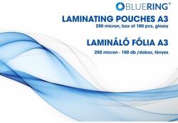 BlueRing Lamináló fólia a3, 250 micron 100 db/doboz, bluering® (LAMMA3250MIC)
