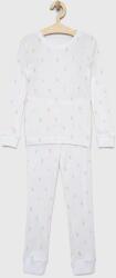 Ralph Lauren pamut pizsama fehér, mintás - fehér 146
