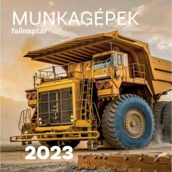 TKK Kereskedelmi Kft Munkagépek falinaptár - 2023