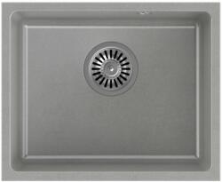 Quadron Chiuveta compozit sub blat Quadron Pop Alec 40 gri - inox 46x38 cm (HQA4640SZK) Chiuveta