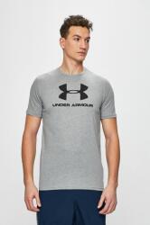 Under Armour t-shirt 1329590 szürke, nyomott mintás - szürke S