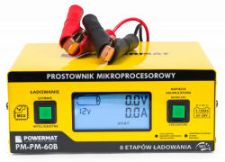 Powermat Akkumulátortöltő 6 / 24V-os akkumulátorokhoz PM-PM-60B (PM0714) (PM0714)