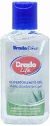 Bradoline Kéz- és bőrfertőtlenítő gél 50 ml bradolife aloe vera (14415)
