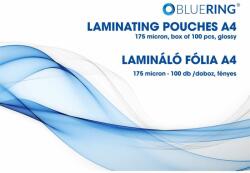 BlueRing Lamináló fólia a4, 175 micron 100 db/doboz, bluering® (LAMMA4175MIC)