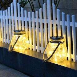 Lumineo Szolár üveg dekorációs kerti fény 20 LED (40101041)