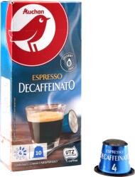 Auchan Kedvenc Espresso Decaffeinato kávékapszula 4 intenzitású 10 x 5, 2 g